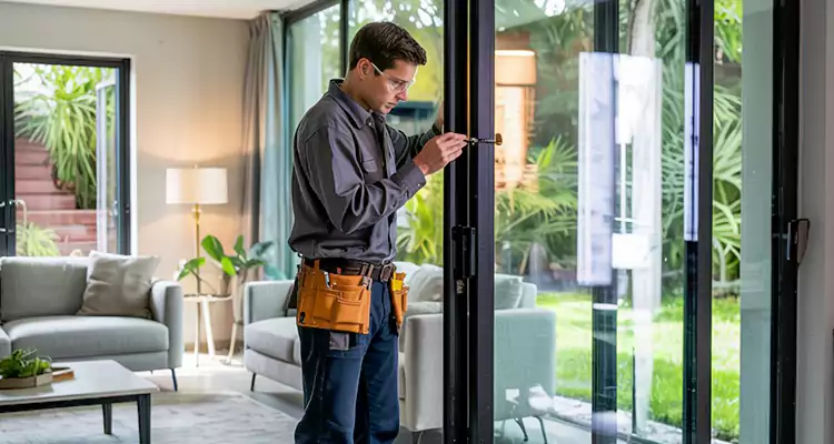 Sliding Door Jamb Lock Repair in Sarasota Springs, FL