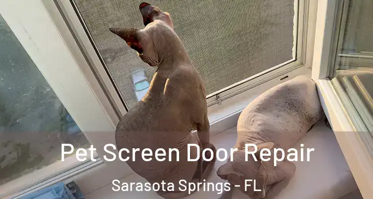  Pet Screen Door Repair Sarasota Springs - FL